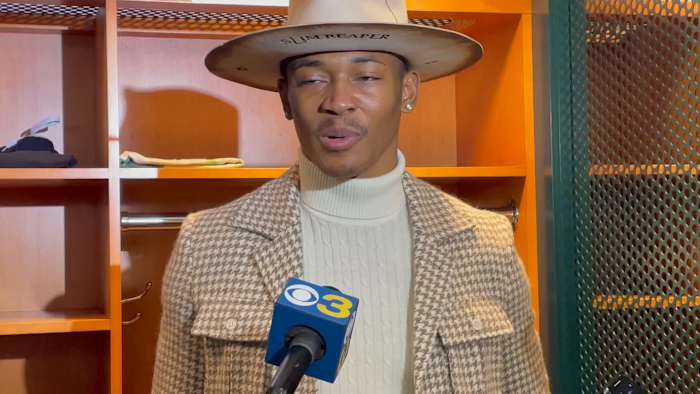 The always sharped-dressed DeVonta Smith